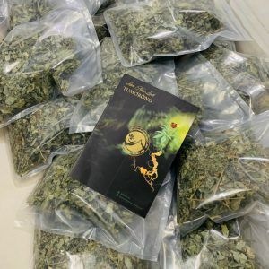 Lá Sâm Ngọc Linh khô túi 100g